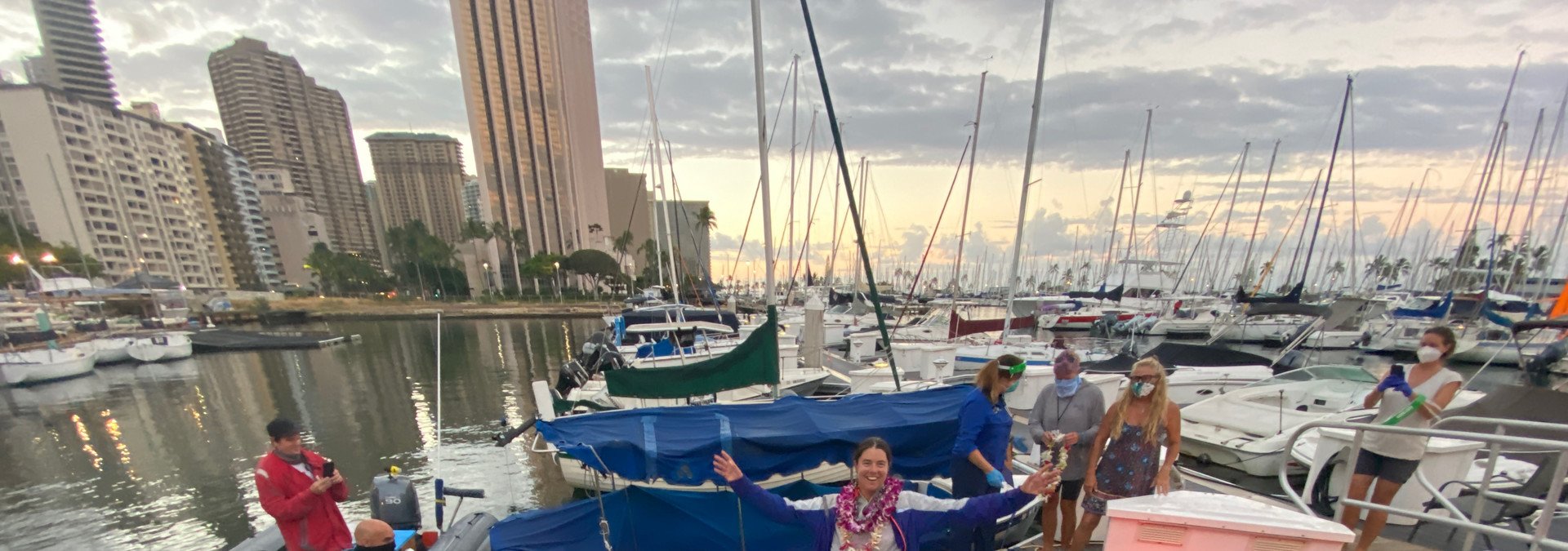 Lia Ditton Breaks Hawaii-SF Rowing Record