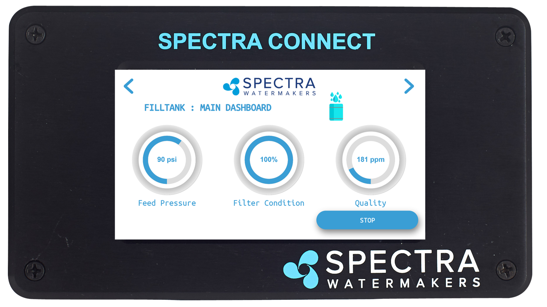 Spectra Connect Local Display
